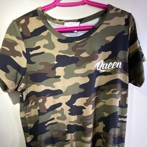 Camo Short sleeved tshirt